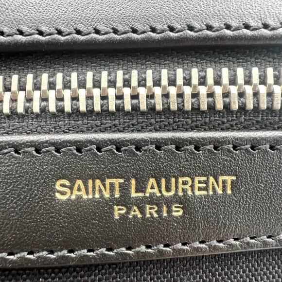 Brand New Saint Laurent Hunting Palm Tree Sunset Nylon Backpack - Picture 8 of 9